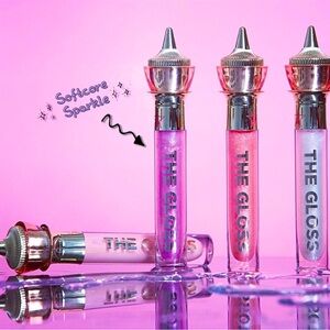 Jeffree Star | ‘Softcore Sparkle’ The Gloss | NiB sheer pink w purple pearls